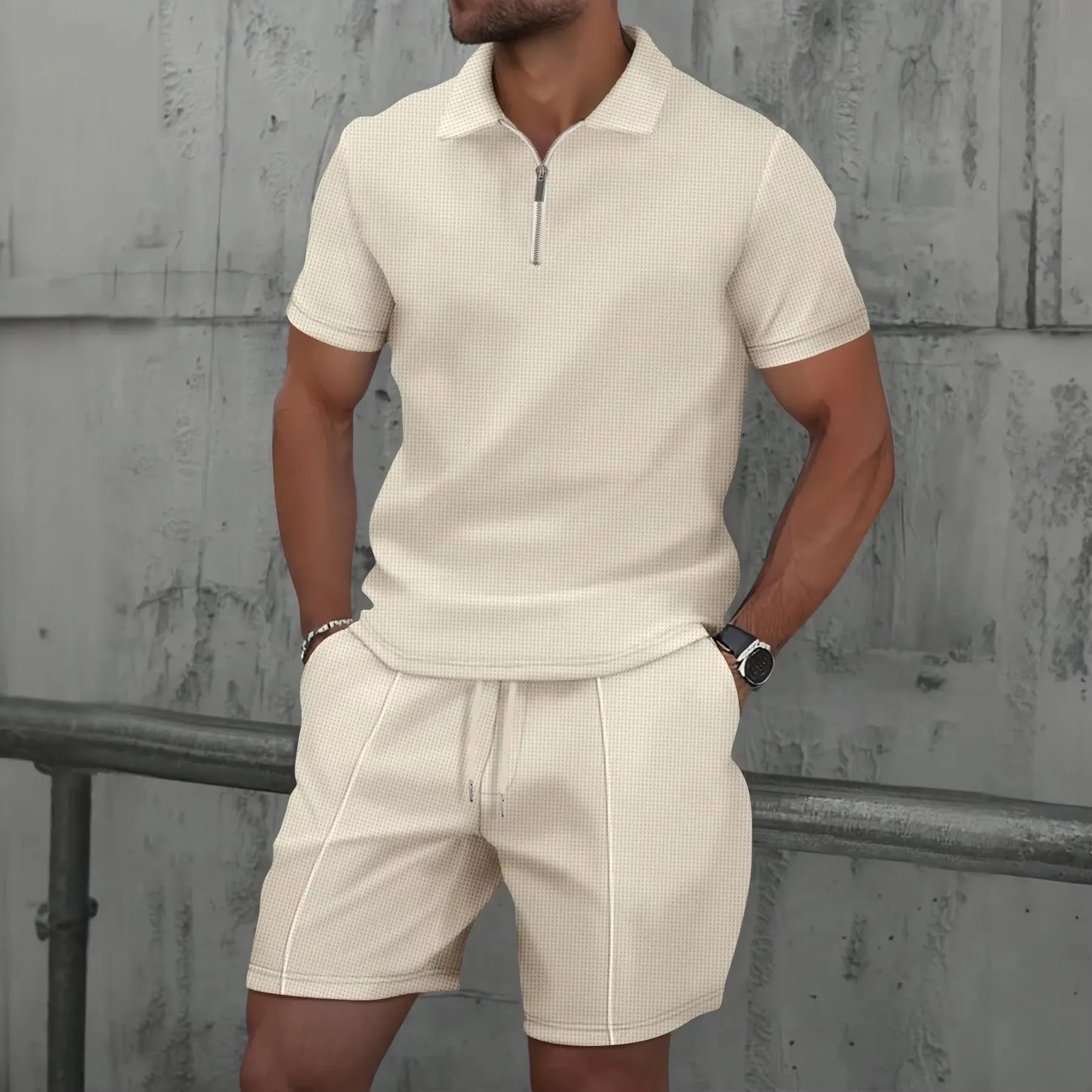 Ensemble t-shirt et short pour homme