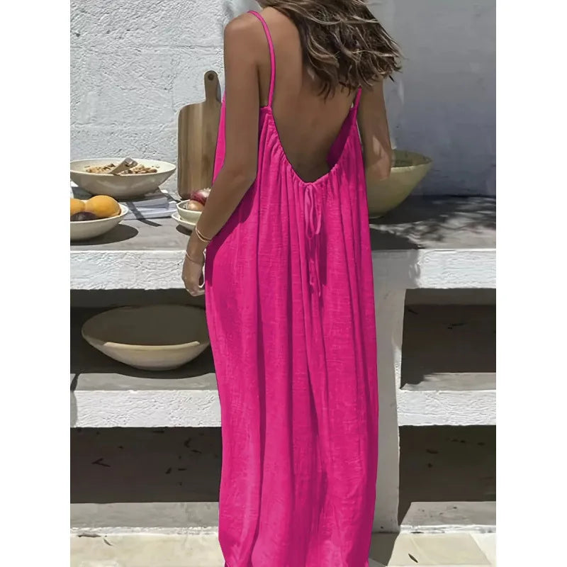 Robe dos nu
