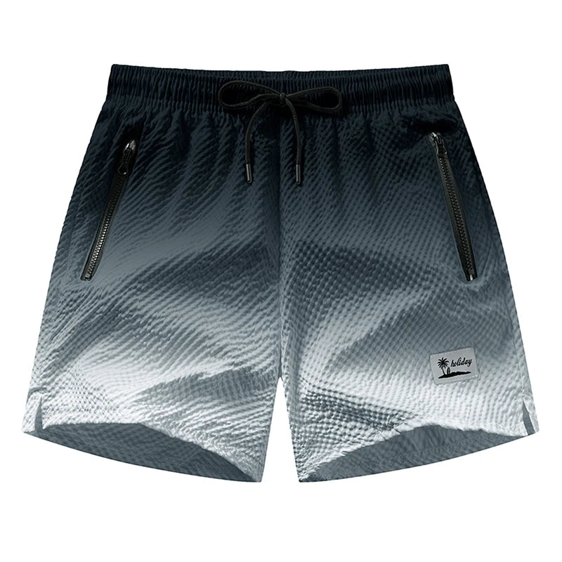 short de bain de couleur dégradé