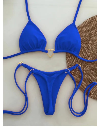 Bikini femme à coeur