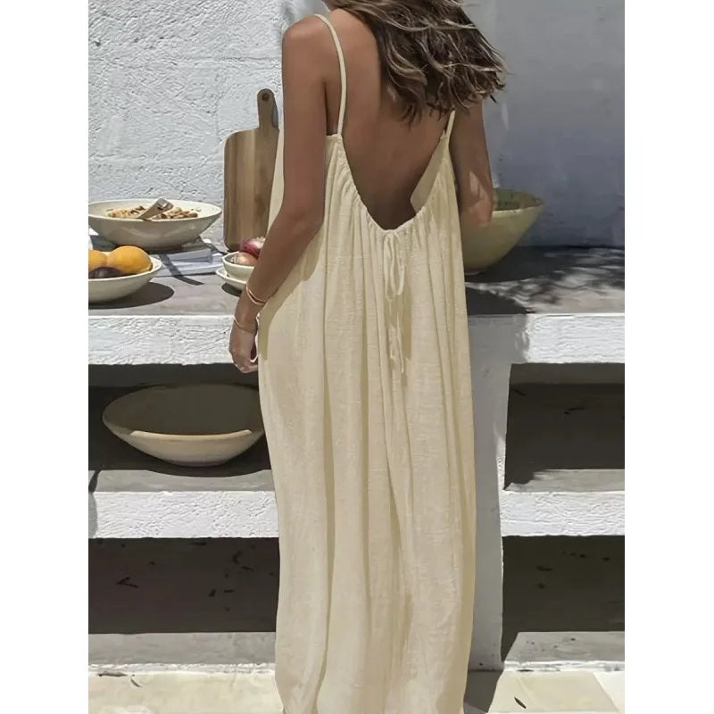 Robe dos nu