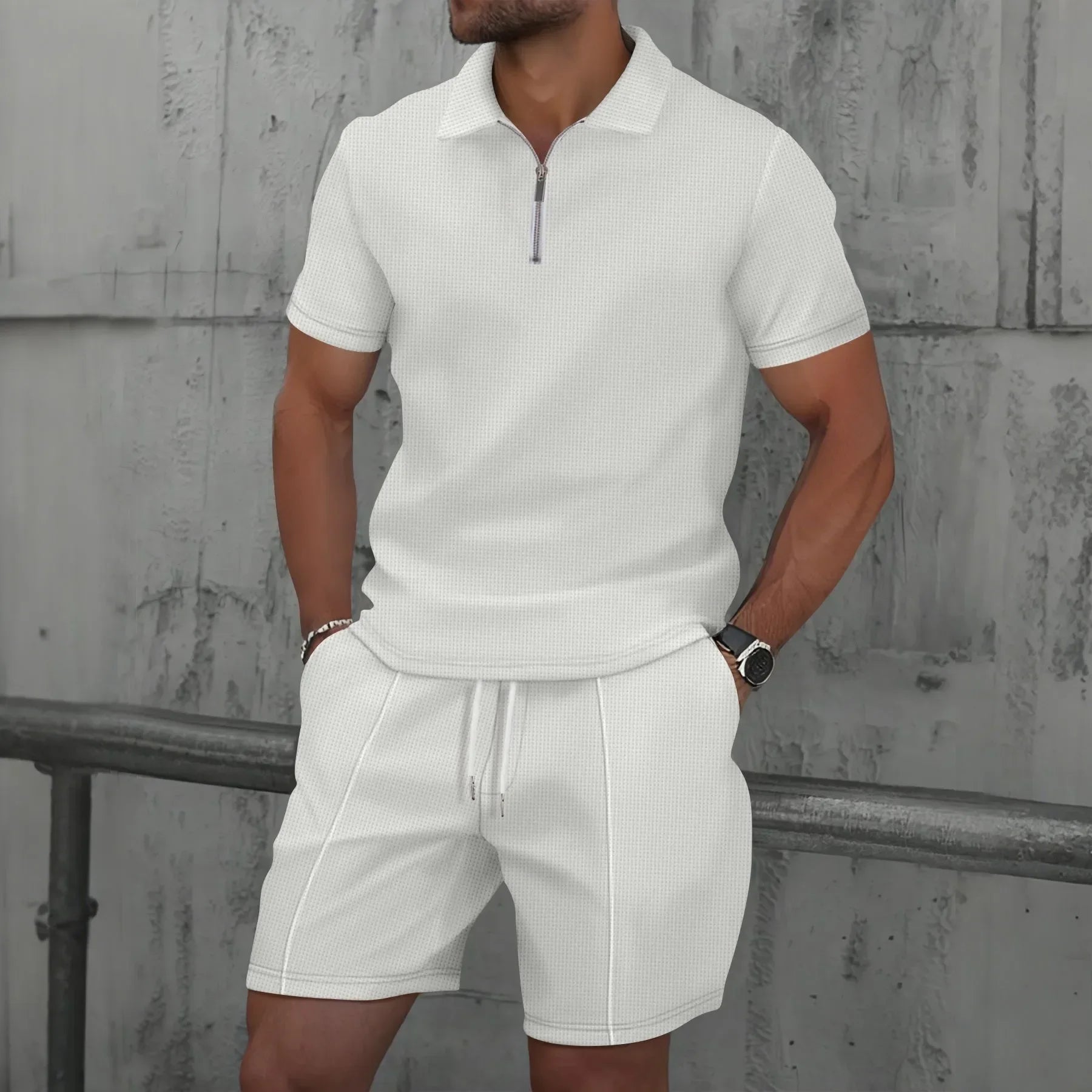 Ensemble t-shirt et short pour homme