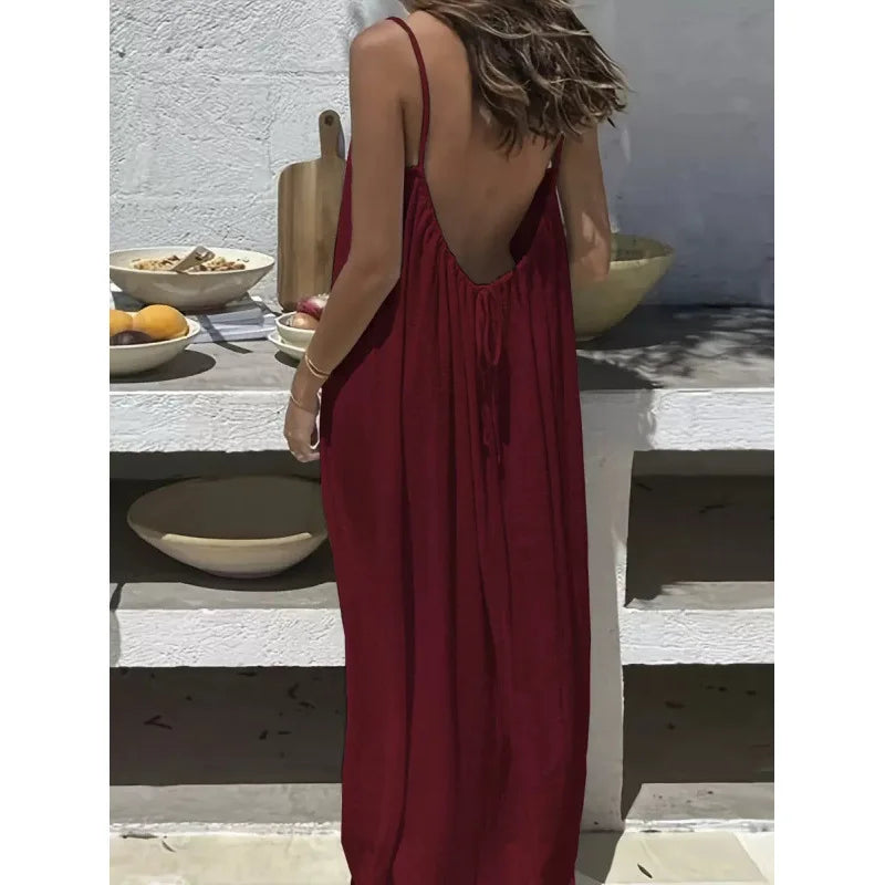 Robe dos nu