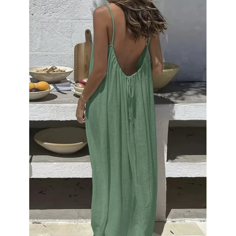Robe dos nu