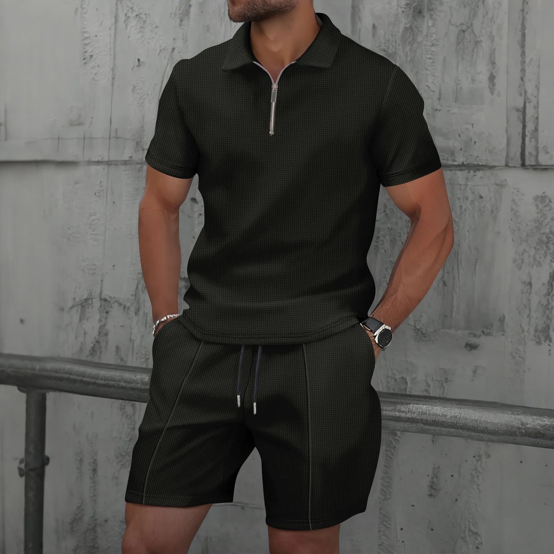 Ensemble t-shirt et short pour homme