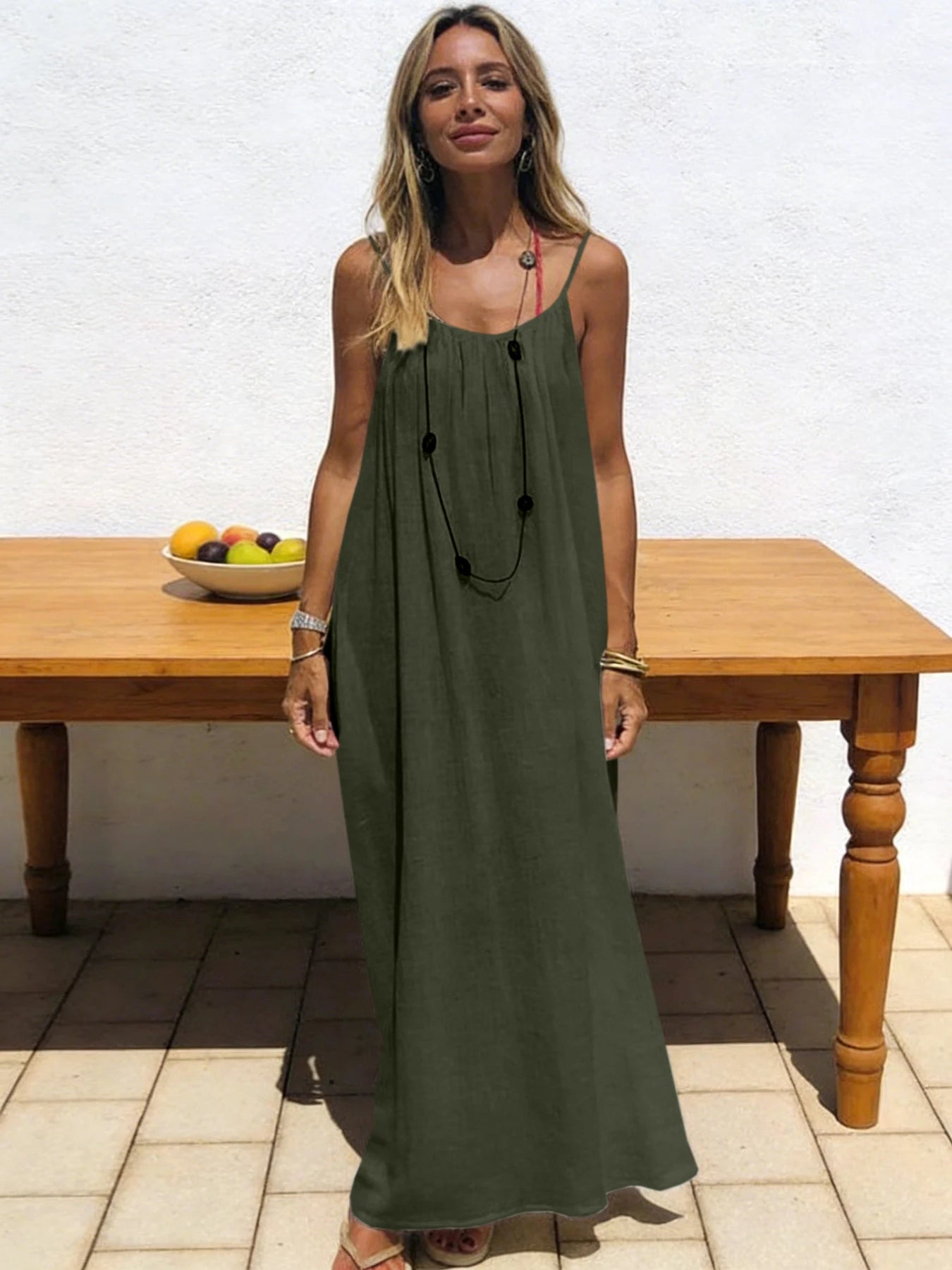 Robe dos nu