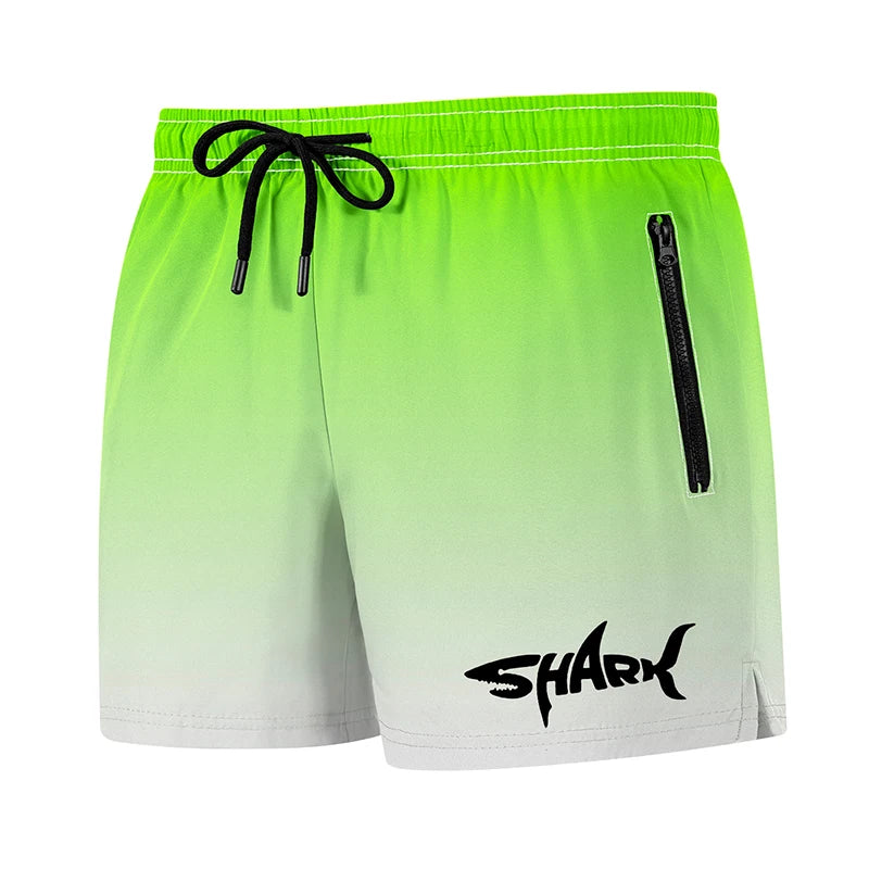 short de bain de couleur dégradé pour homme