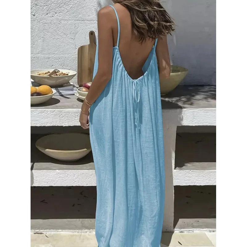 Robe dos nu