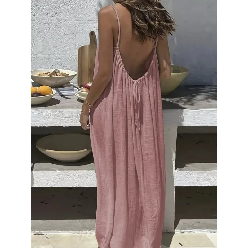 Robe dos nu