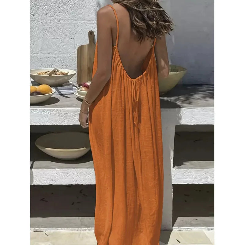 Robe dos nu