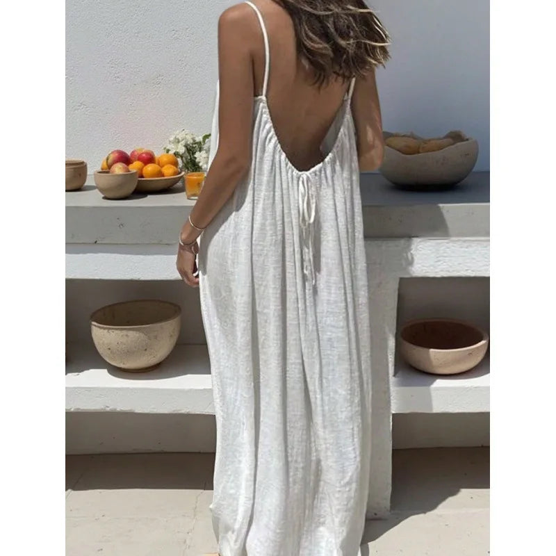 Robe dos nu