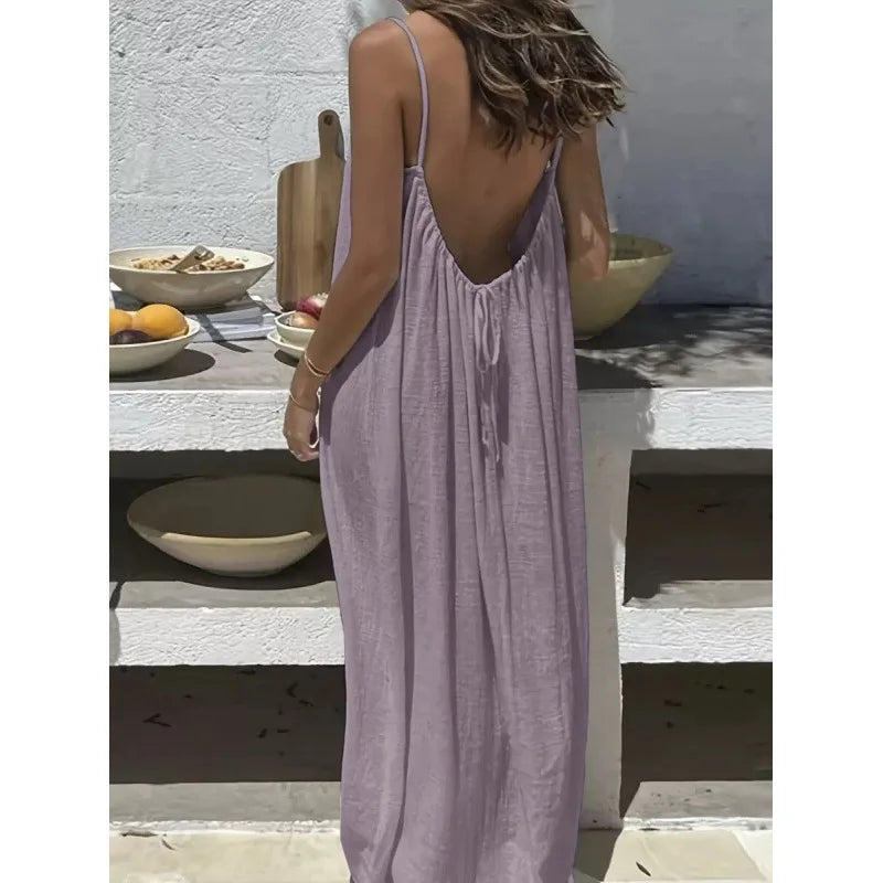 Robe dos nu
