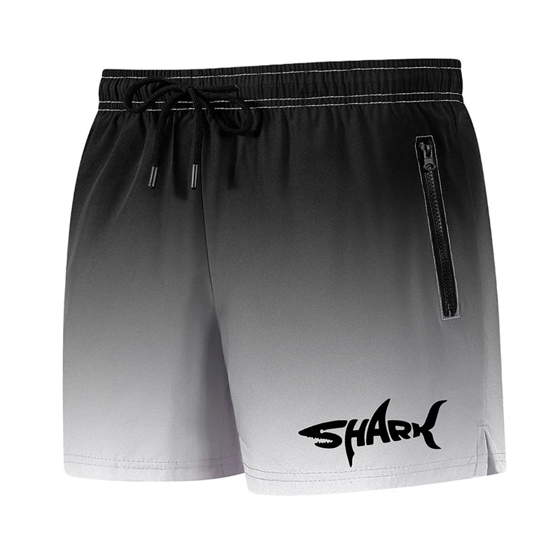 short de bain de couleur dégradé pour homme